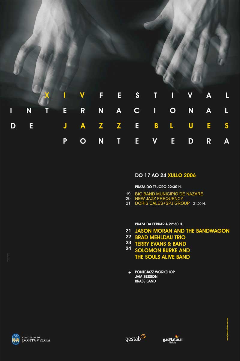 cartel festival de jazz 2006 Pontevedra